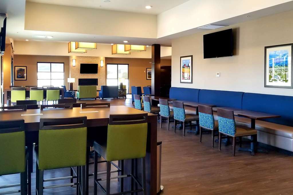 Comfort Suites Burlington Near I-5 Restaurace fotografie